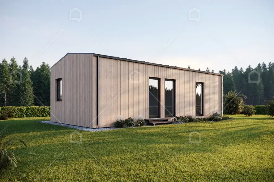 Techo Kamira a dos aguas